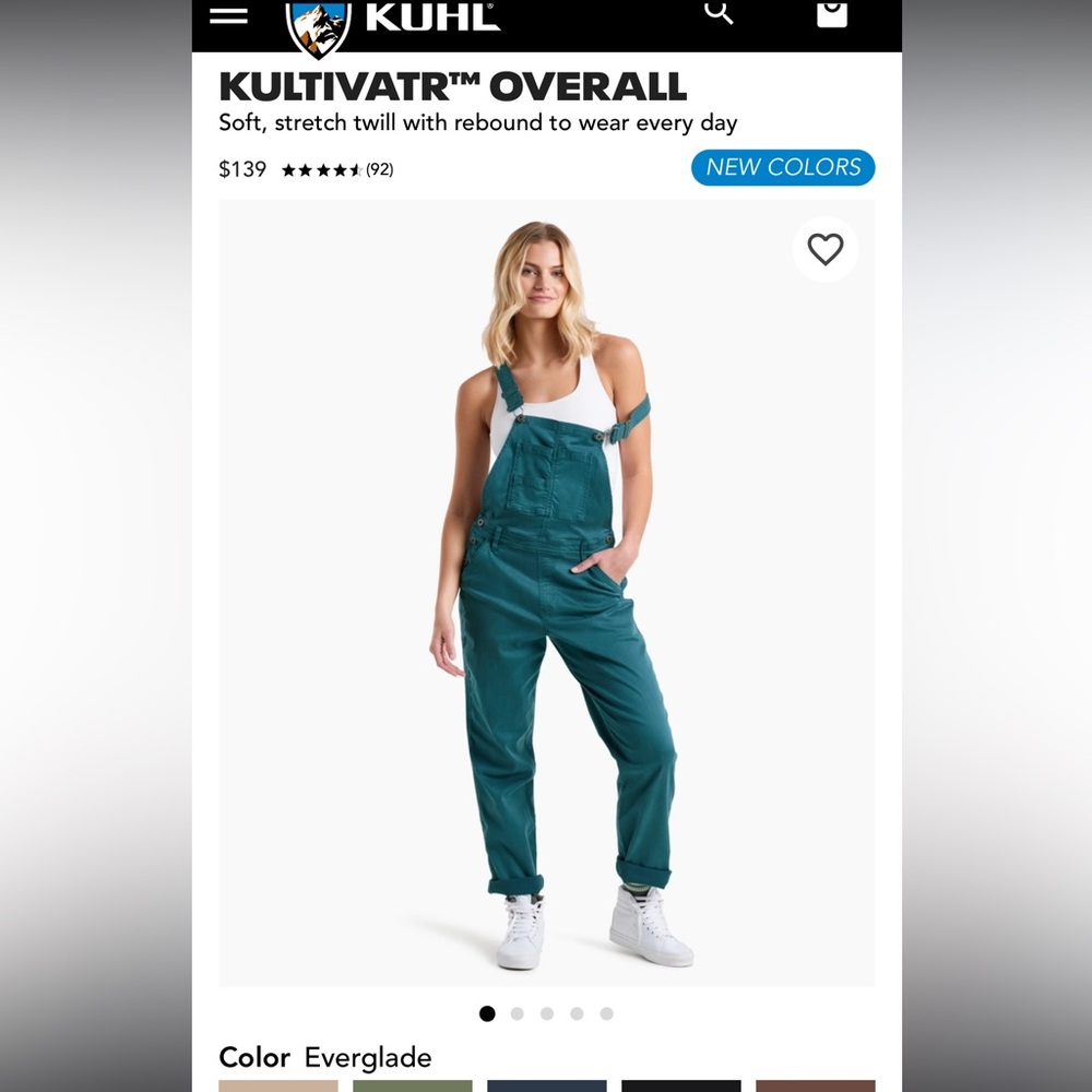ISO - Kuhl Kultivatr Women's Overalls Everglade